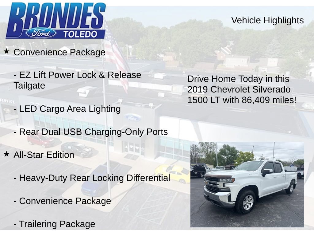 Used 2019 Chevrolet Silverado 1500 LT w/ All-Star Edition AWD/4WD image 31