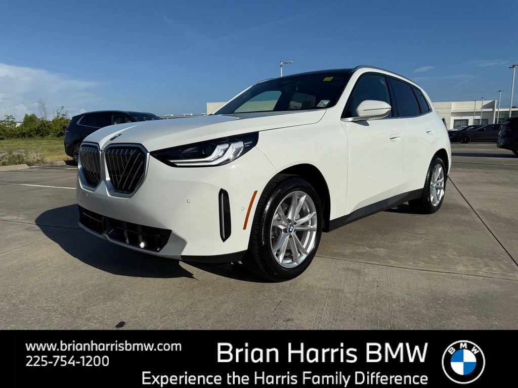 Certified 2025 BMW X3 xDrive30i w/ Convenience Package