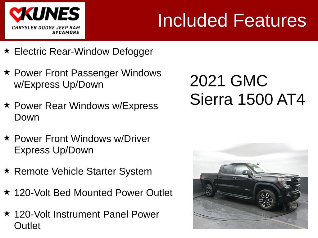 Used 2021 GMC Sierra 1500 AT4 image 4