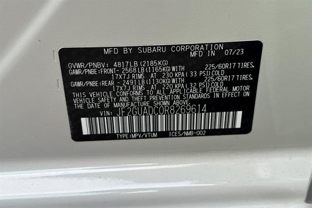 Used 2024 Subaru Crosstrek 2.0i Premium w/ Popular Package #4 AWD/4WD image 33
