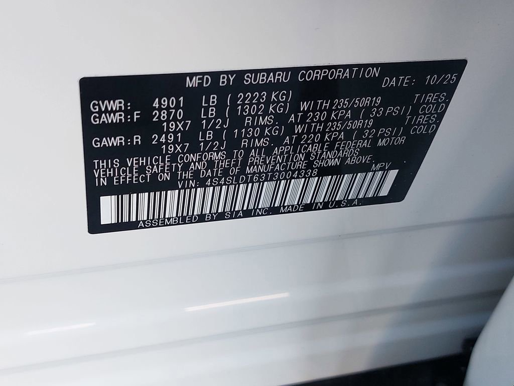 Certified 2026 Subaru Forester Touring AWD/4WD image 32