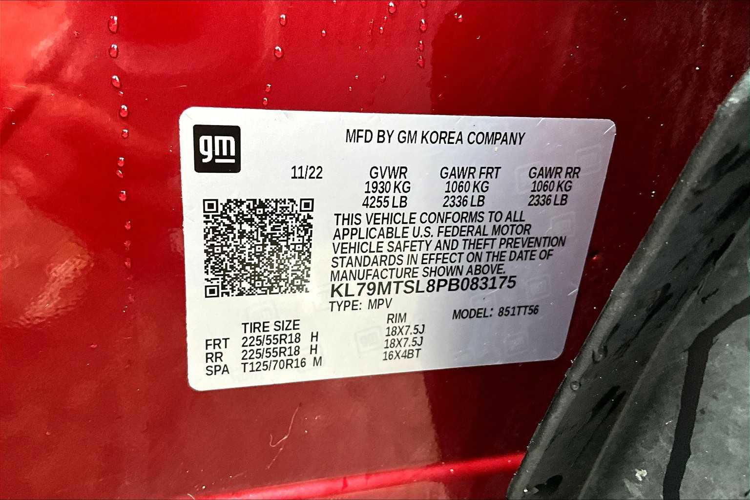 Used 2023 Chevrolet TrailBlazer RS w/ Convenience Package image 71