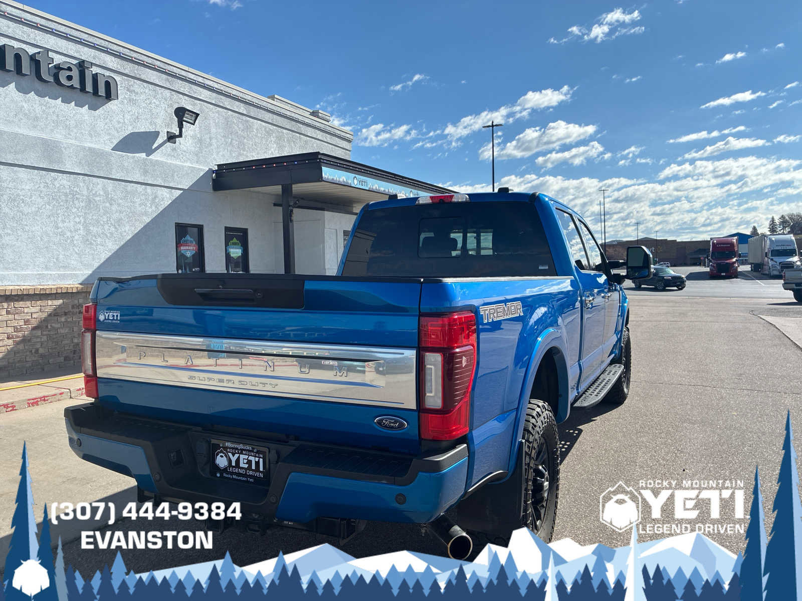 Used 2021 Ford F250 Platinum w/ Tremor Off-Road Package AWD/4WD image 3