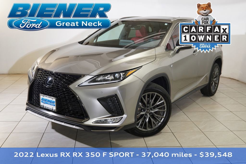 Used 2022 Lexus RX 350 F Sport image 1