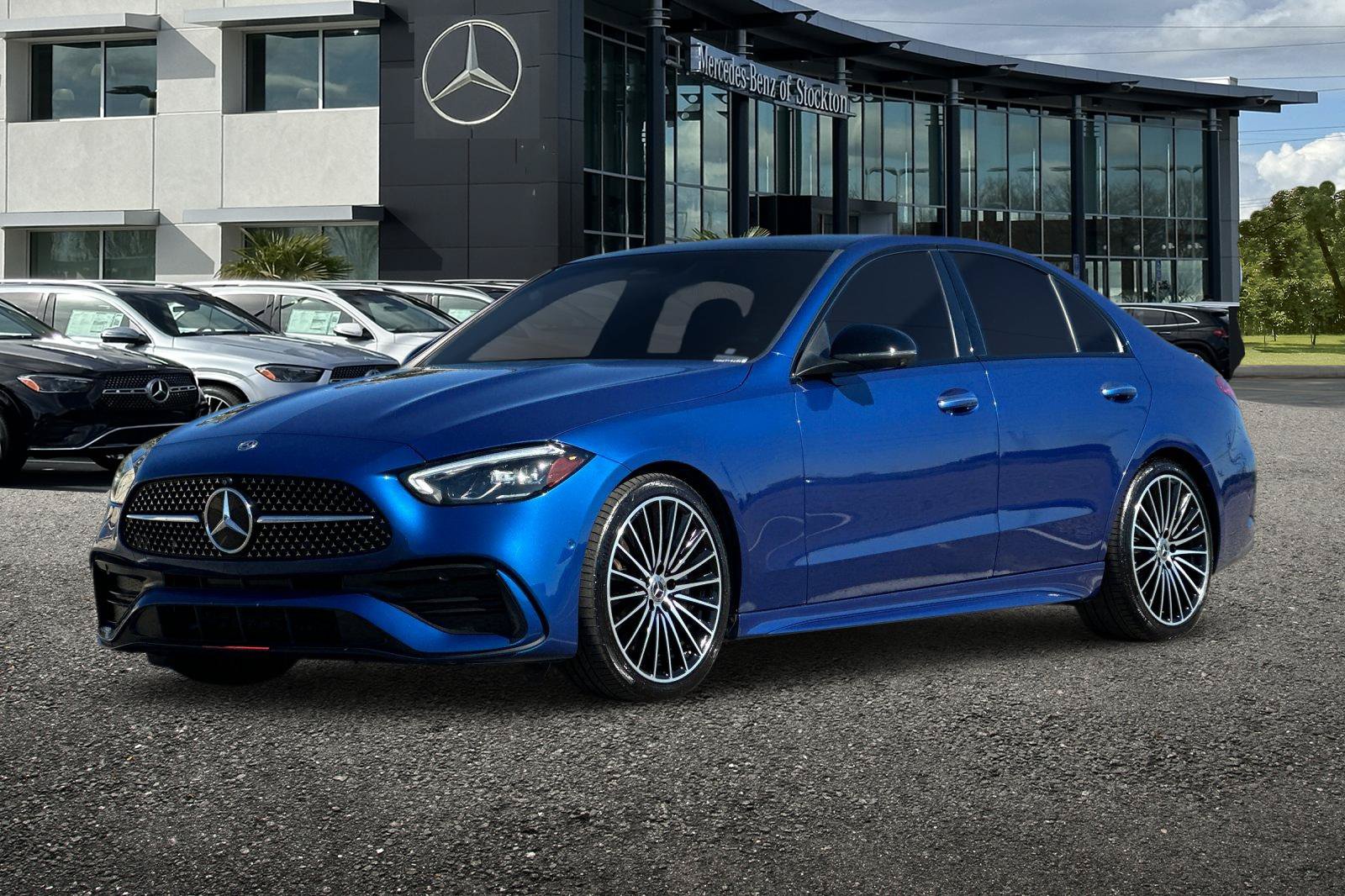 Certified 2022 Mercedes-Benz C 300 Sedan w/ AMG Line w/ Night Package image 8