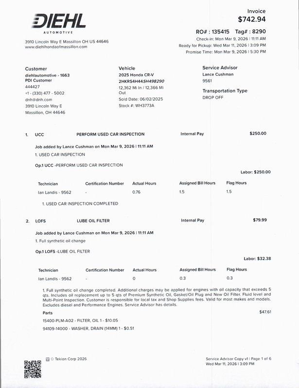 Used 2025 Honda CR-V EX image 32