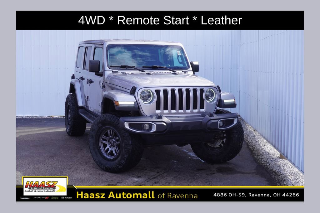 Used 2018 Jeep Wrangler Unlimited Sahara image 1
