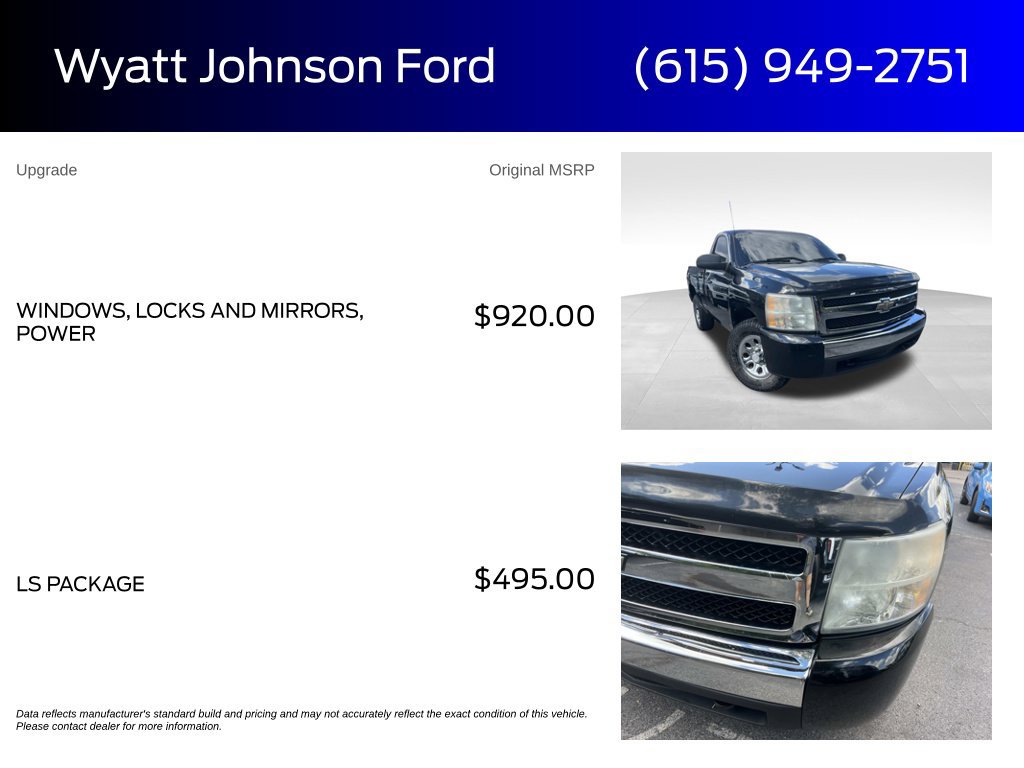 Used 2011 Chevrolet Silverado 1500 W/T w/ LS Package AWD/4WD image 5