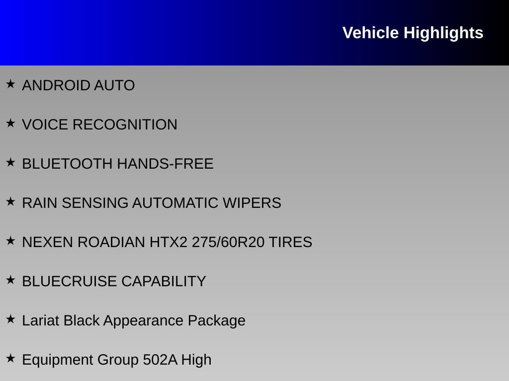 Used 2024 Ford F150 Lariat w/ Equipment Group 502A High AWD/4WD image 16