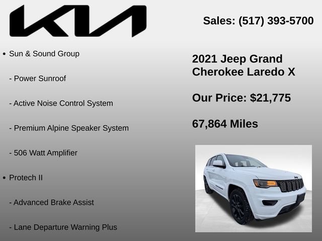 Used 2021 Jeep Grand Cherokee Laredo X image 30