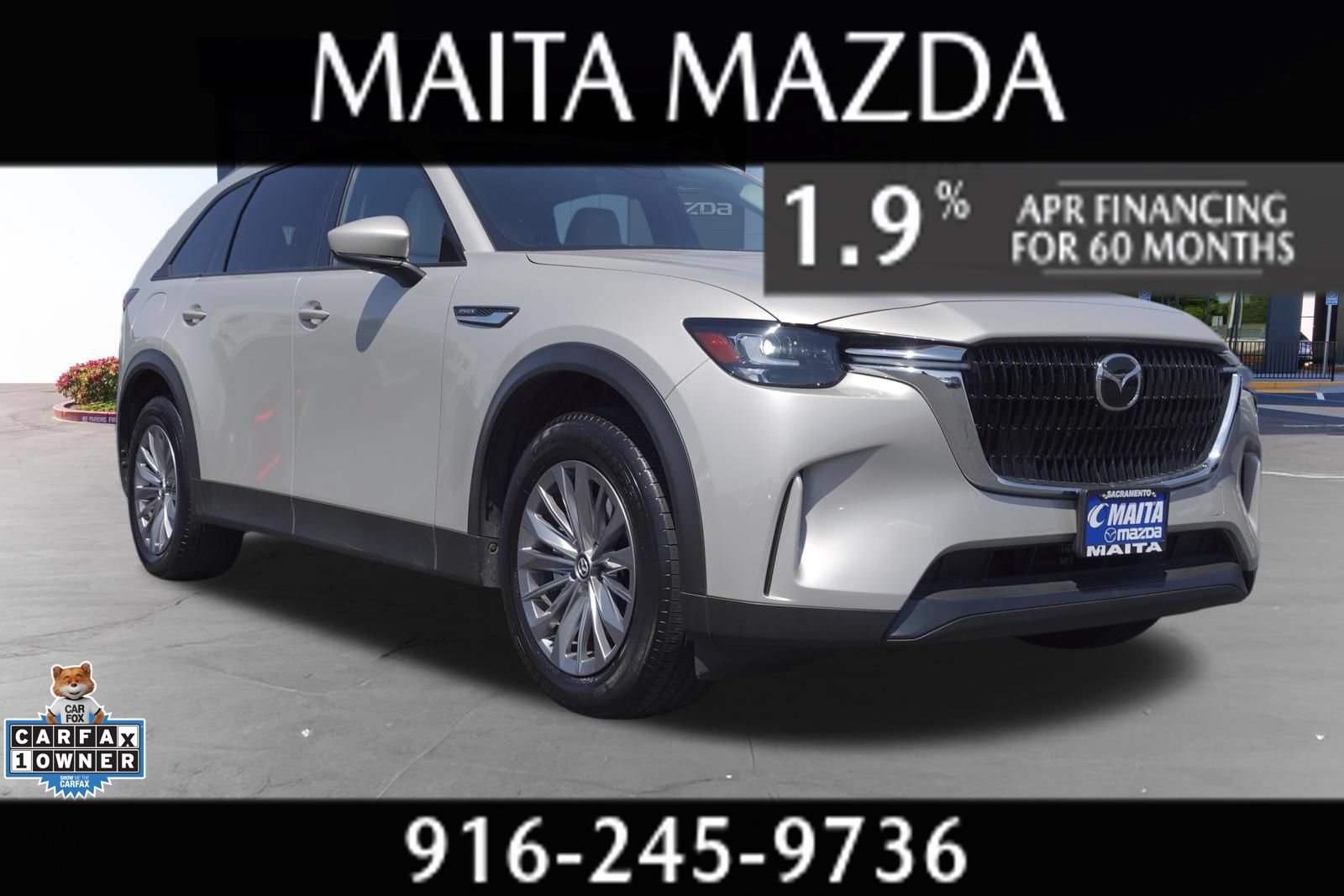 Certified 2024 MAZDA CX-90 Plug-In Hybrid w/ Preferred AWD/4WD image 1