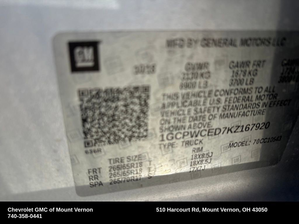 Used 2019 Chevrolet Silverado 1500 LT w/ All-Star Edition image 28