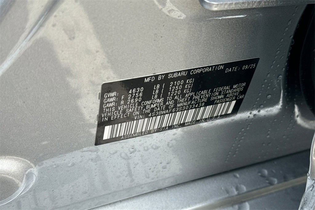 New 2025 Subaru Legacy Premium image 32