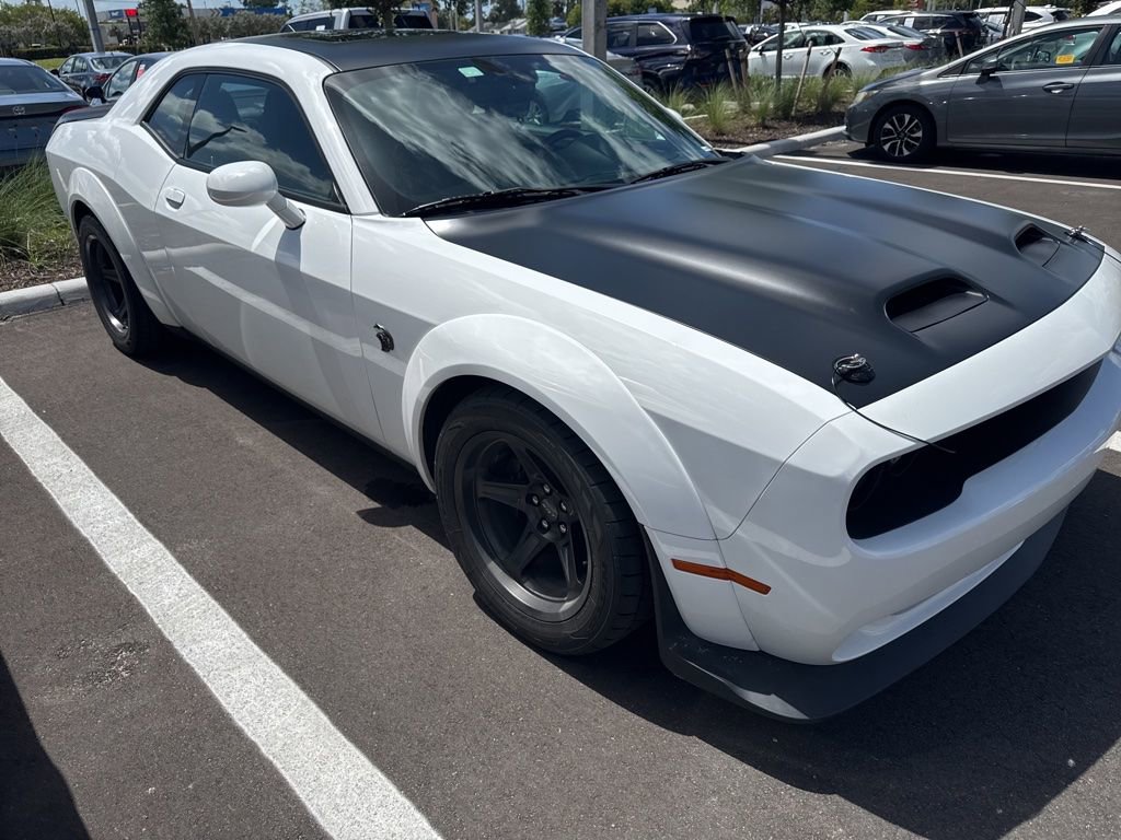 Used 2022 Dodge Challenger SRT Super Stock image 3