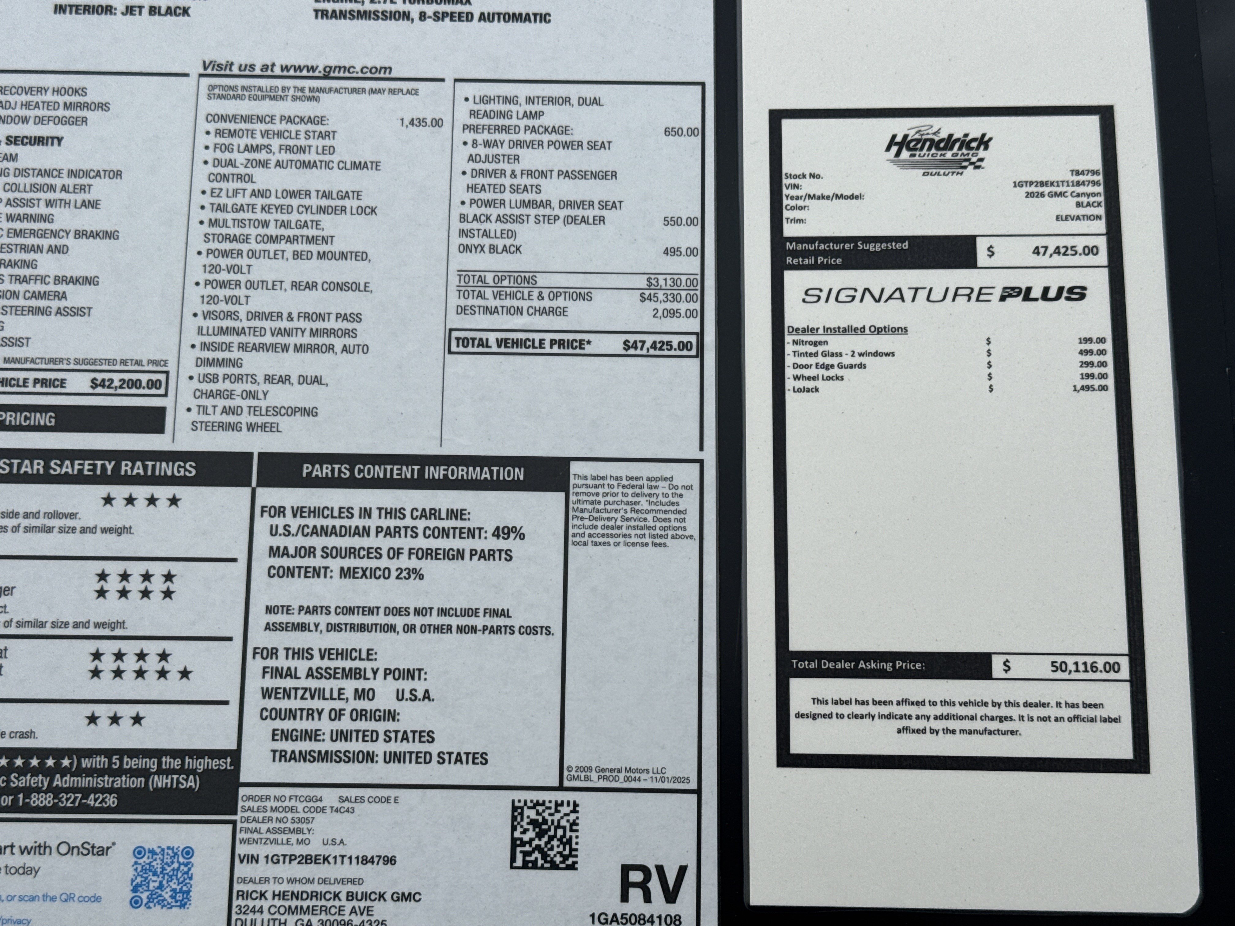 New 2026 GMC Canyon Elevation w/ Convenience Package AWD/4WD image 35