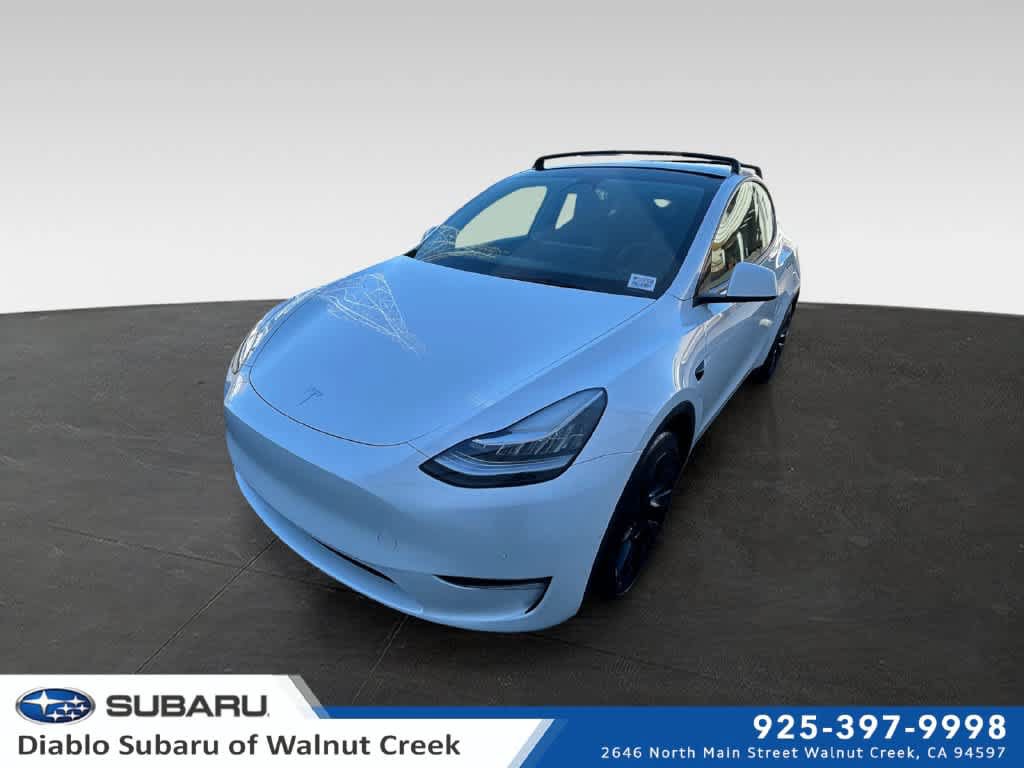 Used 2021 Tesla Model Y Long Range AWD/4WD image 1