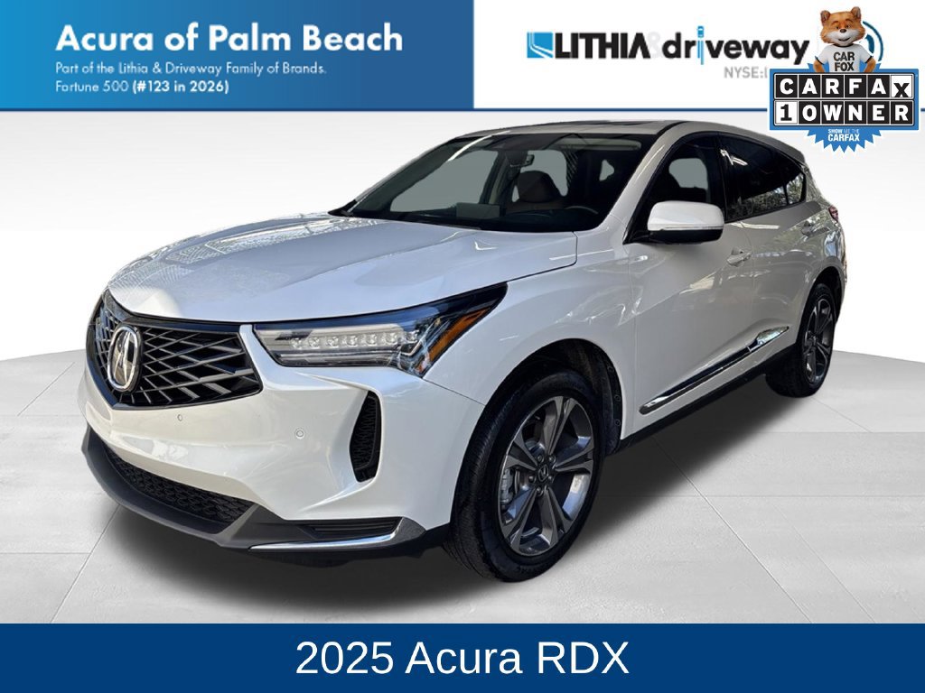 Certified 2025 Acura RDX w/ Technology Package AWD/4WD 360° Tour