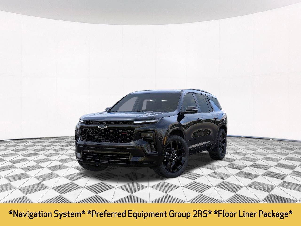 New 2026 Chevrolet Traverse RS w/ LPO, Floor Liner Package AWD/4WD image 2