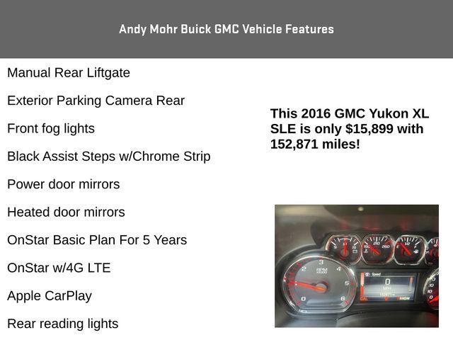 Used 2016 GMC Yukon XL SLE AWD/4WD image 8