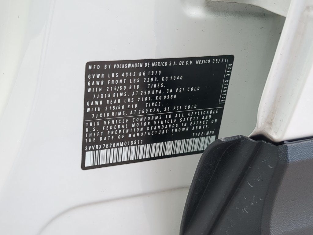 Certified 2022 Volkswagen Taos SE FWD image 34