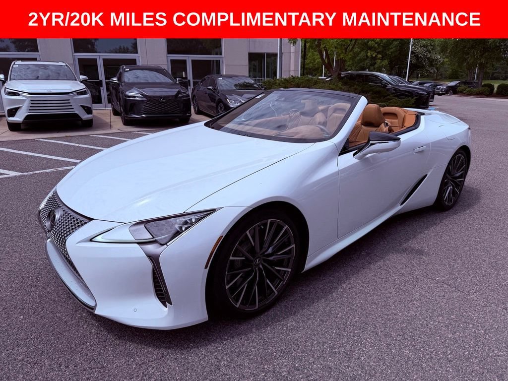 Certified 2024 Lexus LC 500 Convertible w/ Touring Package RWD image 3
