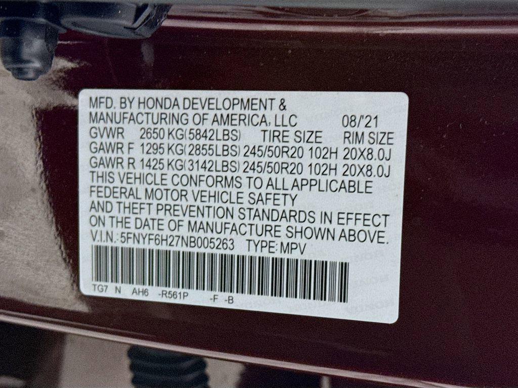 Used 2022 Honda Pilot Special Edition image 37