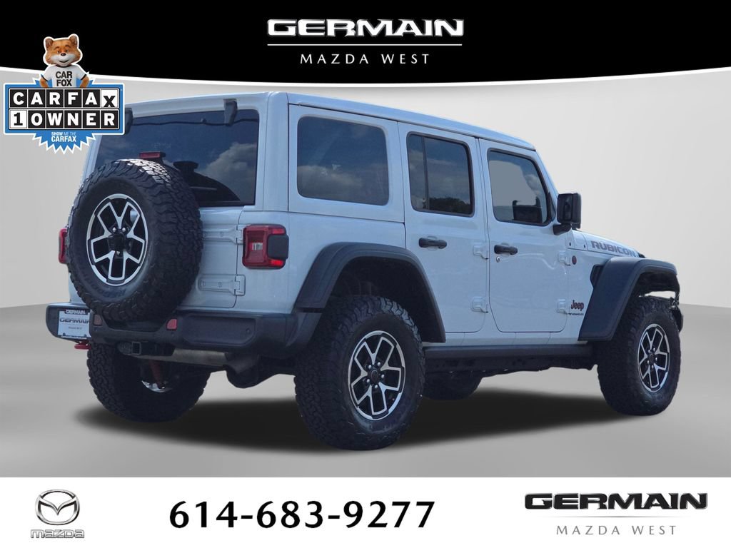 Used 2025 Jeep Wrangler Unlimited Rubicon w/ Safety Group AWD/4WD image 9