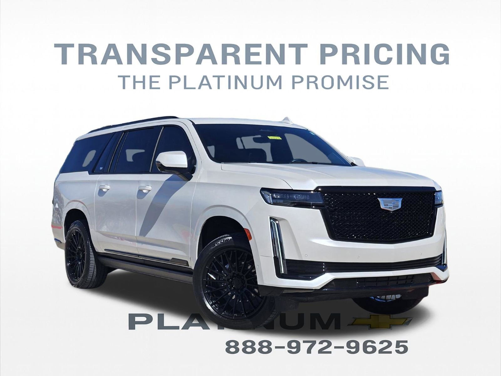 Certified 2023 Cadillac Escalade ESV Sport Platinum w/ LPO, Floor Liner Package