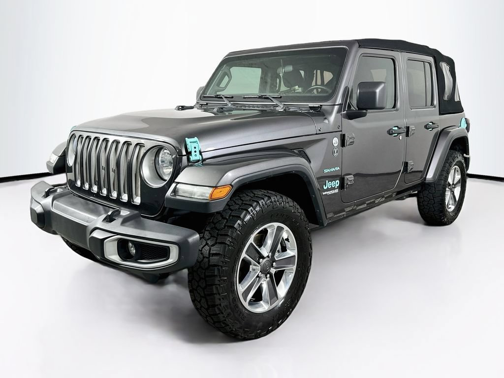Used 2020 Jeep Wrangler Unlimited Sahara w/ Safety Group AWD/4WD image 1