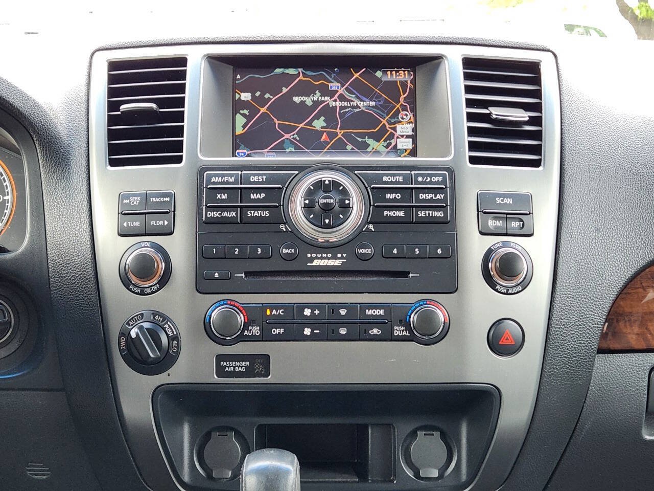 Used 2015 Nissan Armada Platinum w/ 2nd Row Captain Seat Package AWD/4WD image 19