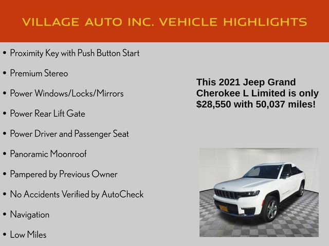 Used 2021 Jeep Grand Cherokee L Limited image 14