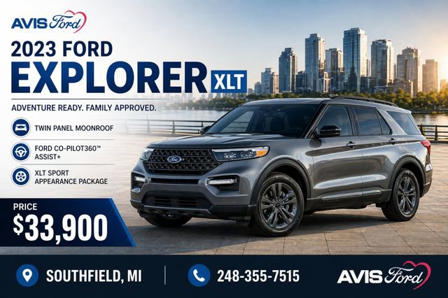 Used 2023 Ford Explorer XLT w/ Equipment Group 202A AWD/4WD image 1