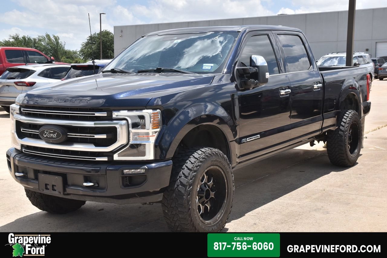 Used 2021 Ford F250 Platinum w/ FX4 Off-Road Package AWD/4WD image 1