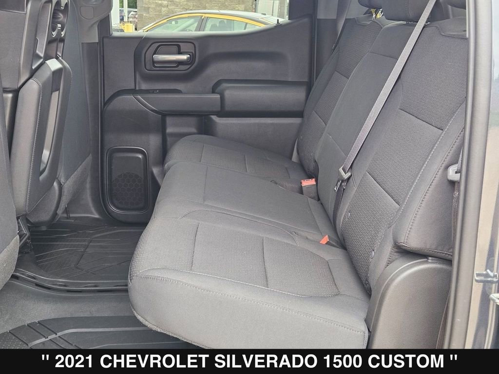 Used 2021 Chevrolet Silverado 1500 Custom w/ LPO, Dark Essentials Package RWD image 17