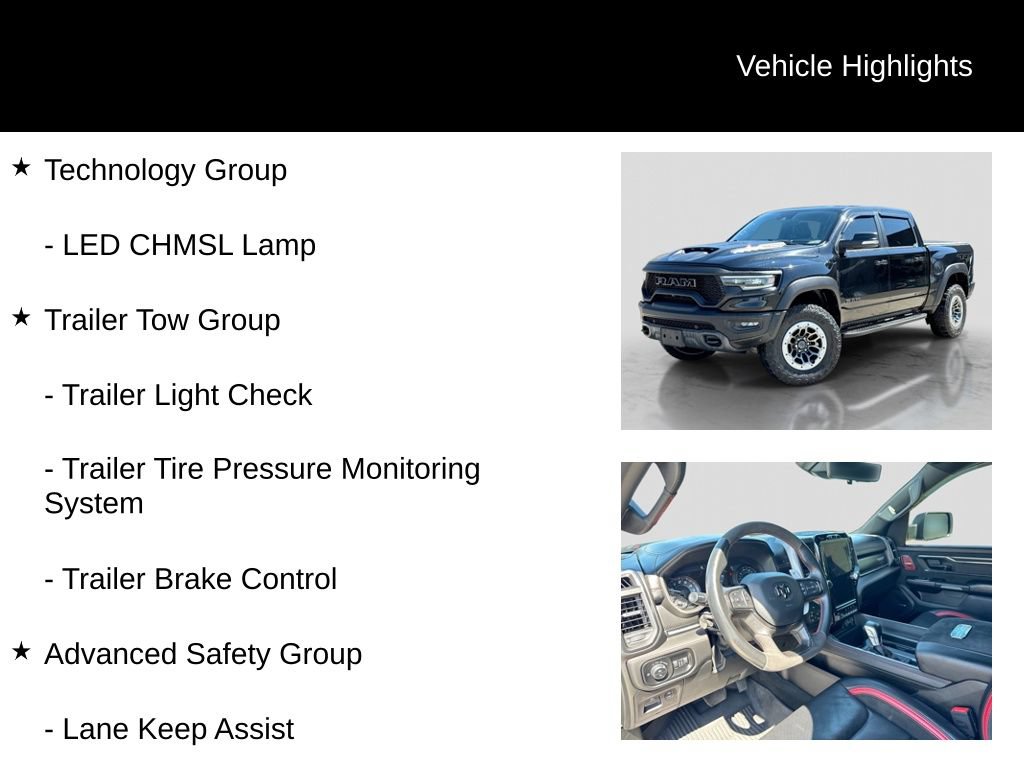 Used 2021 RAM 1500 TRX w/ TRX Level 2 Equipment Group AWD/4WD image 31