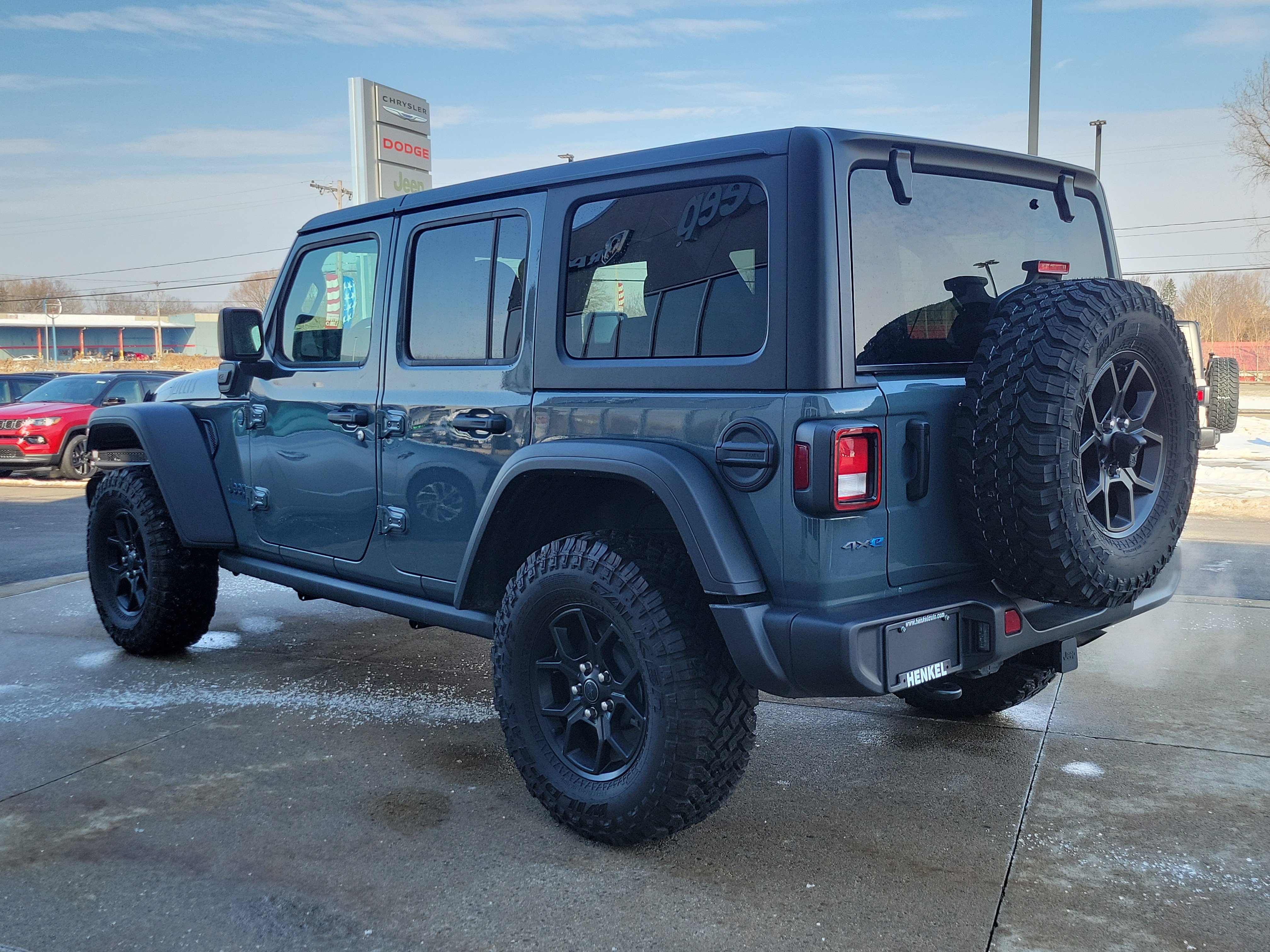 Used 2025 Jeep Wrangler Unlimited Sport S 4xe image 3