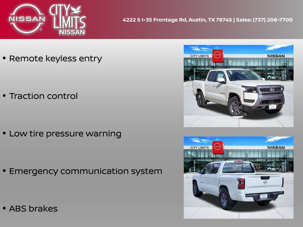 New 2027 Nissan Frontier SV w/ SV Convenience Package RWD image 11