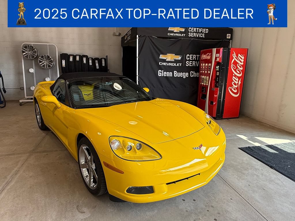 Used 2008 Chevrolet Corvette Convertible w/ Preferred Equipment Group RWD image 2