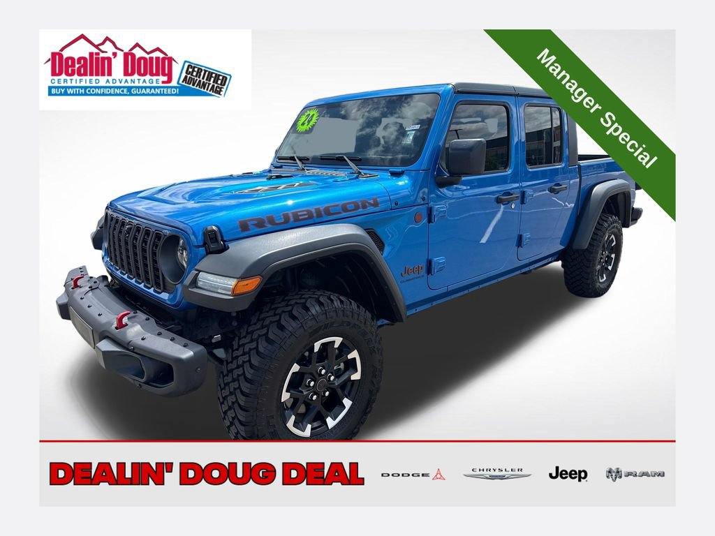 Used 2024 Jeep Gladiator Rubicon w/ Technology Group AWD/4WD image 1