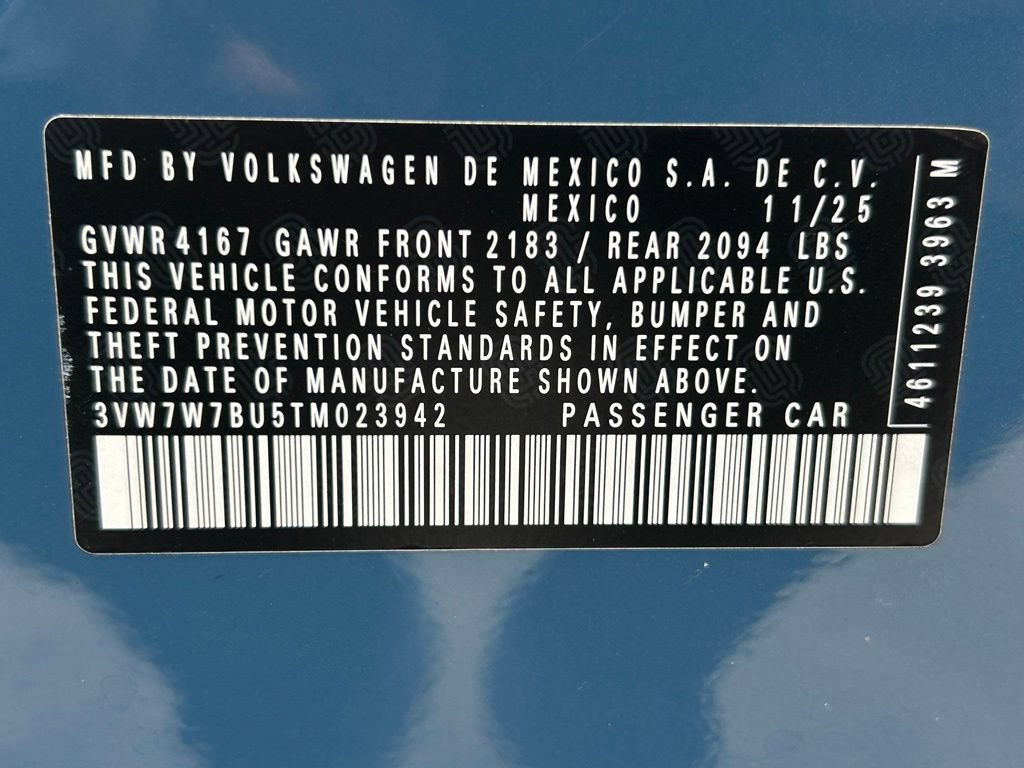 Used 2026 Volkswagen Jetta SE w/ Black Wheel Package FWD image 48