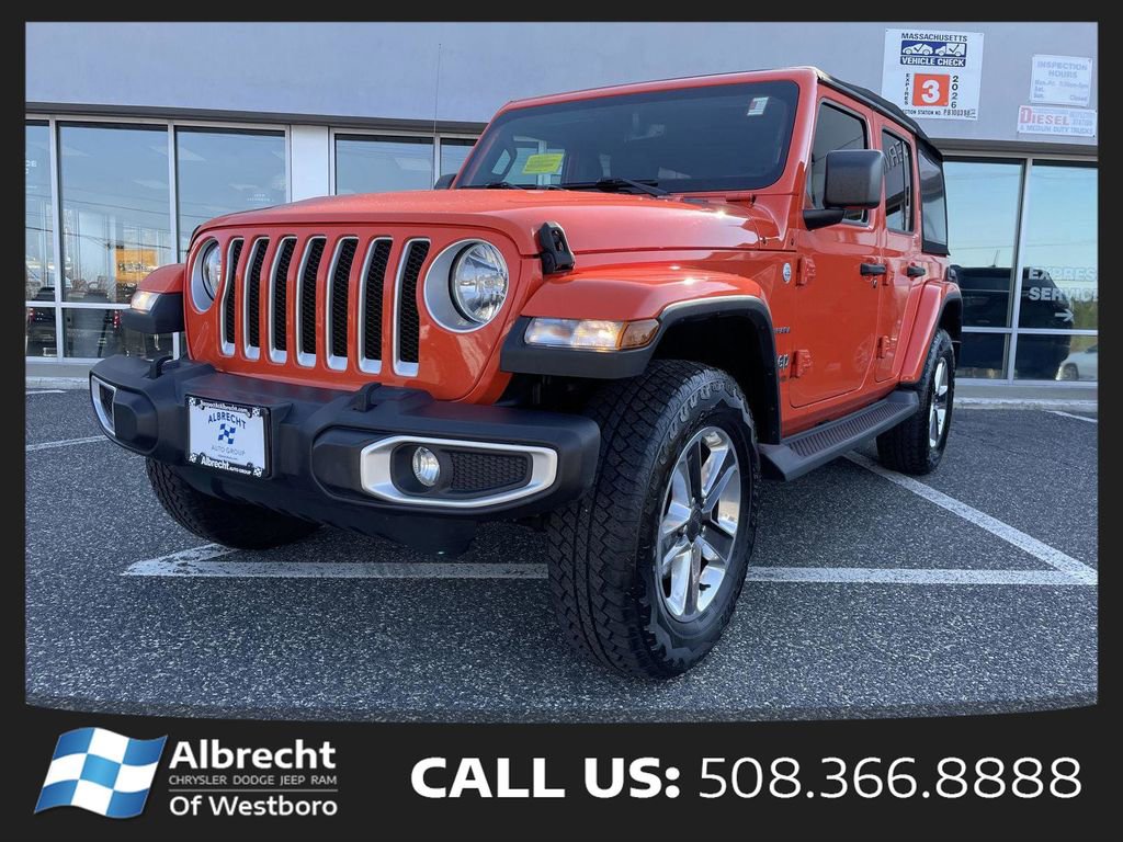 Used 2020 Jeep Wrangler Unlimited Sahara