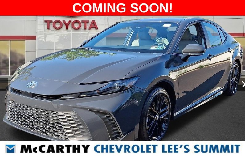 Used 2025 Toyota Camry SE w/ Convenience Package
