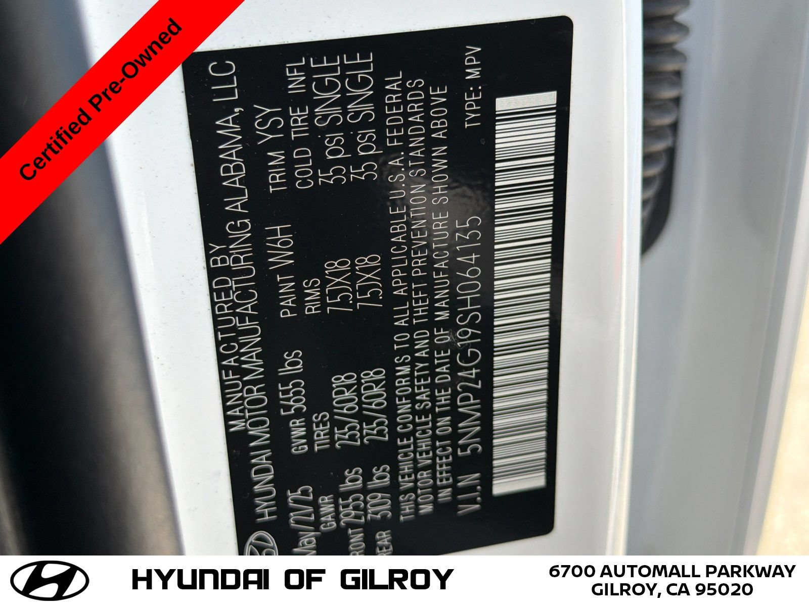 Certified 2025 Hyundai Santa Fe SEL FWD image 28