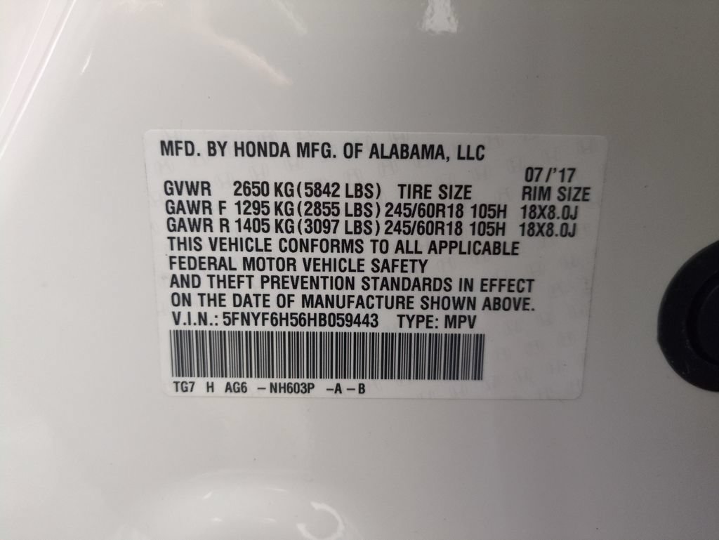 Used 2017 Honda Pilot EX-L image 29