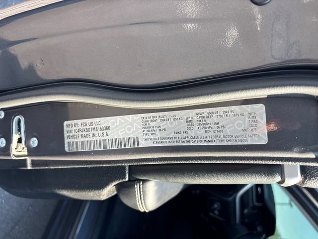 Used 2021 Jeep Grand Cherokee L Limited AWD/4WD image 36