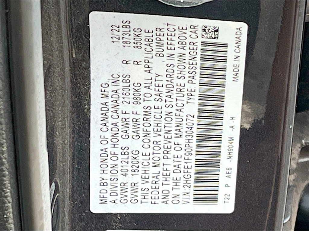 Used 2023 Honda Civic Touring image 33