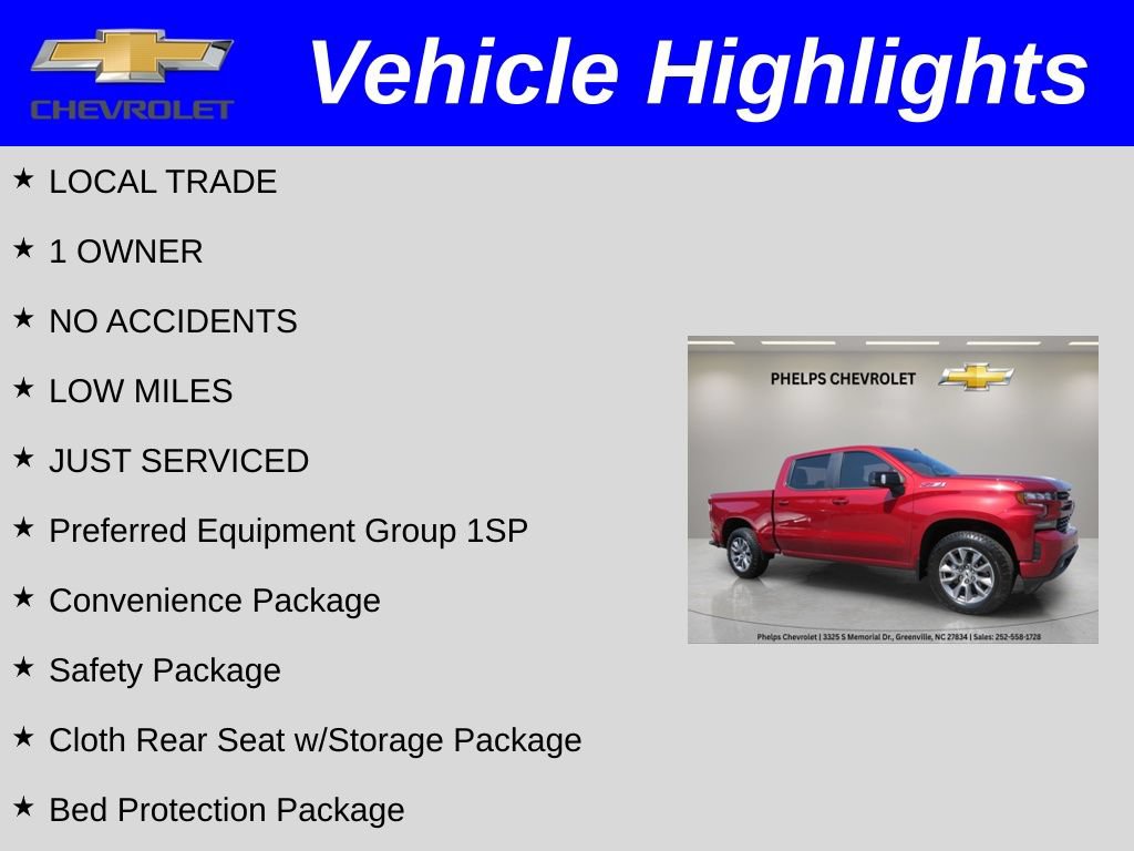 Used 2022 Chevrolet Silverado 1500 RST w/ Safety Package AWD/4WD image 2