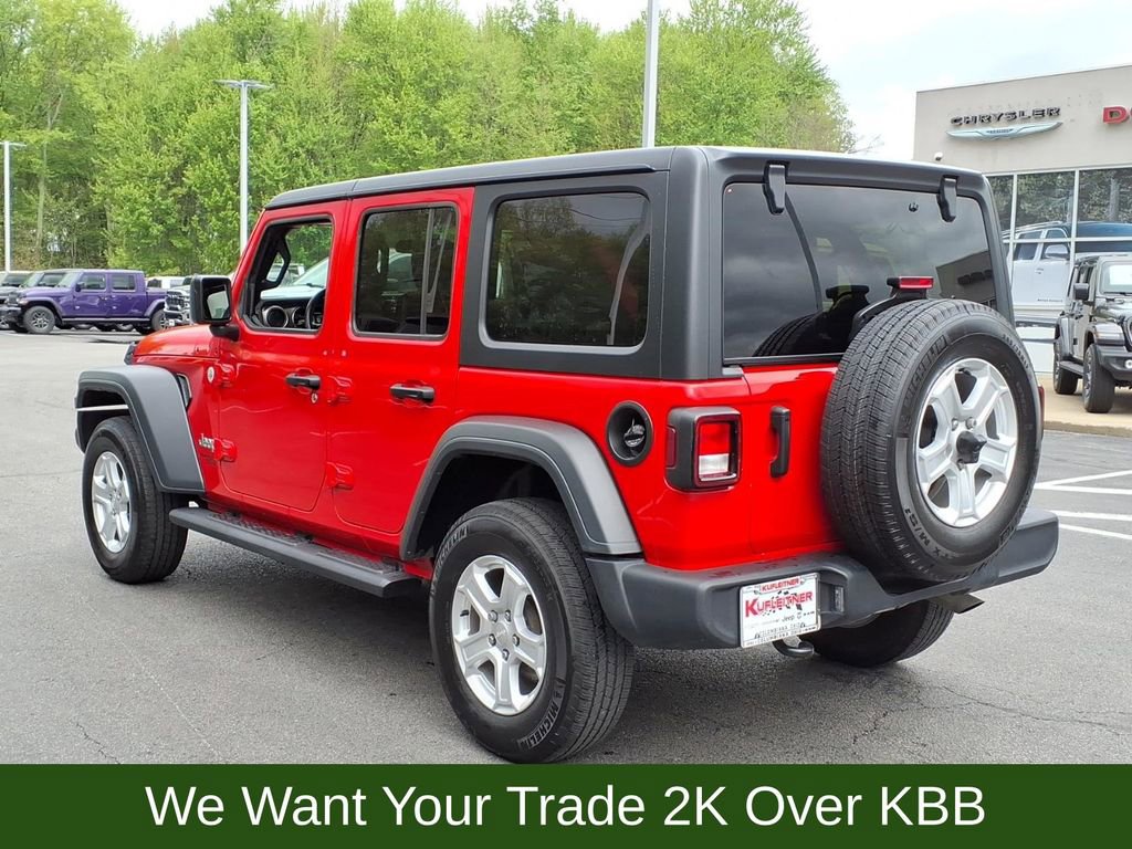 Used 2021 Jeep Wrangler Unlimited Sport AWD/4WD image 8