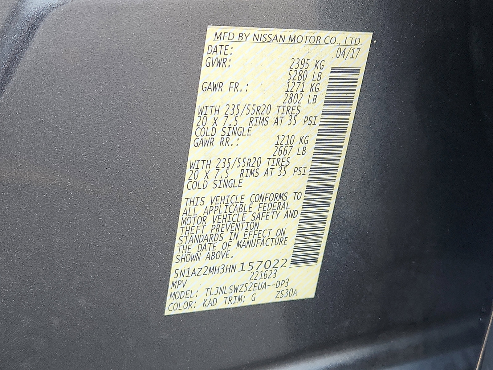 Used 2017 Nissan Murano Platinum w/ Platinum Technology Package image 26