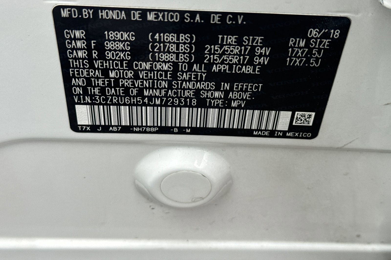 Used 2018 Honda HR-V EX image 31